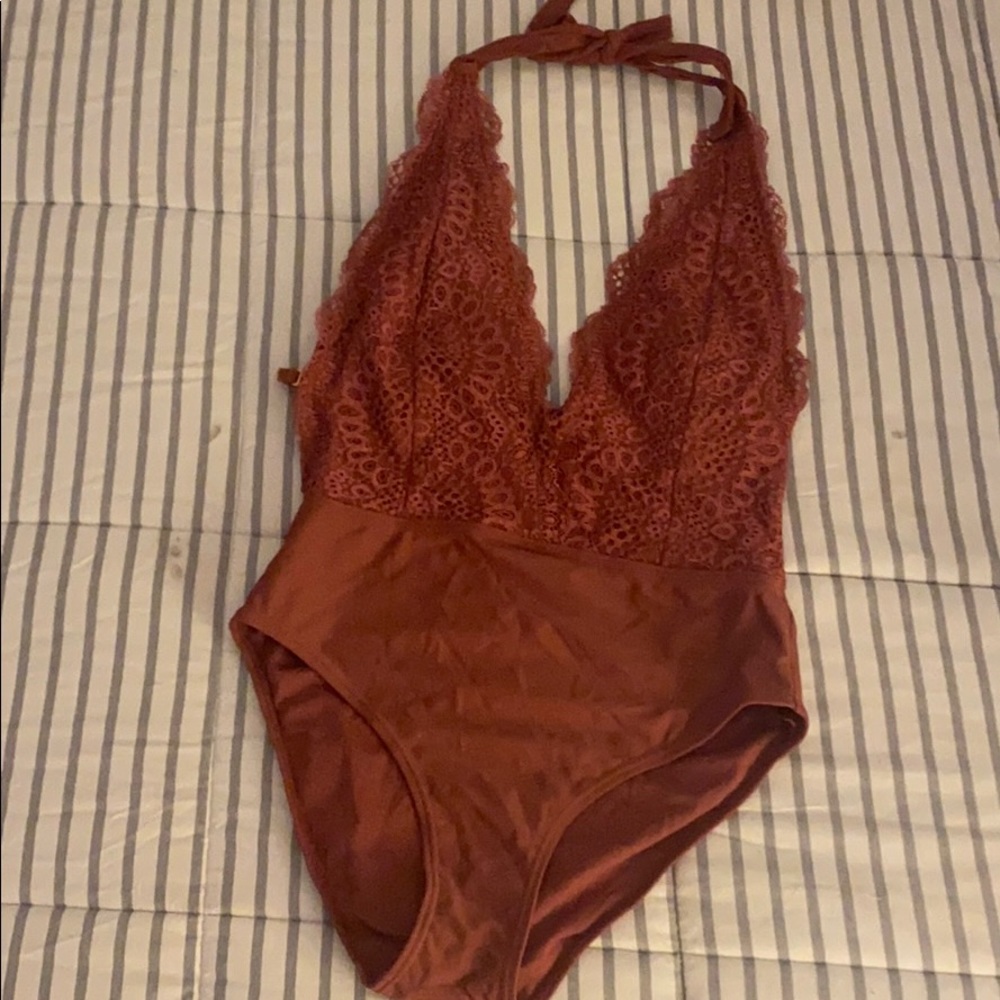 One piece large swimsuit